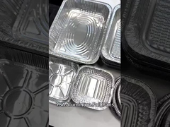 Bakje van aluminiumfolie