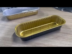 200 ml kleine bakplaat met eenmalige ronde aluminiumfolie