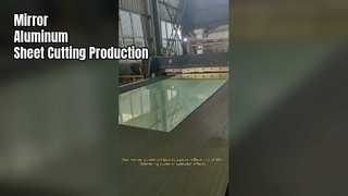 Reflecterend aluminium spiegelblad