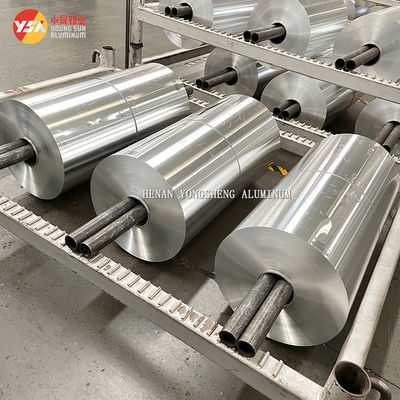 8011 Double Zero Aluminum Foil Roll 0.006mm Food Grade Packaging Wrap Foil