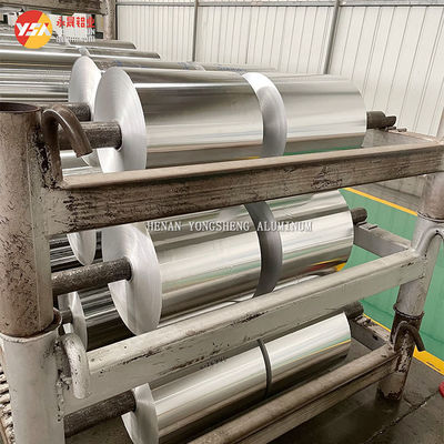 8011 Double Zero Aluminum Foil Roll 0.006mm Food Grade Packaging Wrap Foil