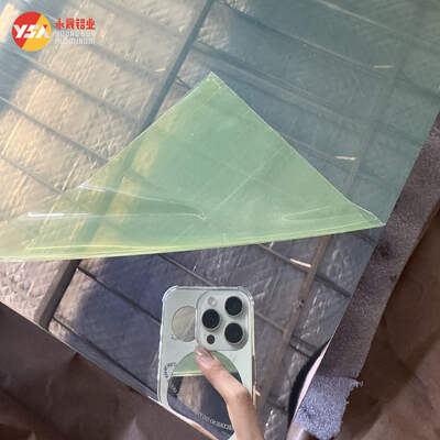 Self Cleaning PVDF Mirror Aluminum Sheet 1050 3003 0.3-3mm Weather UV Resistant Cladding