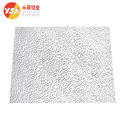 1000 3000 5000 Series Stucco 0.3-0.8 mm Orange Peel Aluminum Embossed Sheet Plate