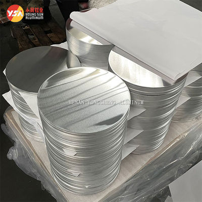 Cookware Aluminum Disc Alloy 1050 1060 1100 3003 3004 3104 5052 Custom Size High Flatness Burr Free Edge Food Grade