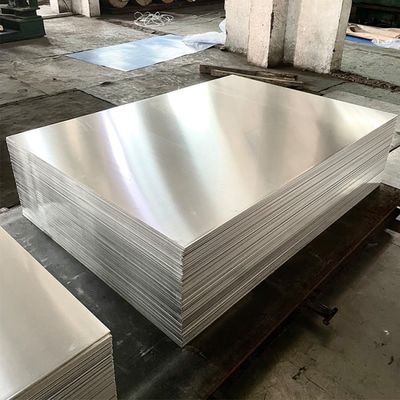 Anodized Aluminum Sheet 1050 3003 5052 H14 20 Micron UV Resistant 1220x2440mm Facade Plate