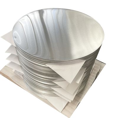 1000mm Aluminium Cirkelschijf 1050 1060 1100 Aangepaste Maat Hoge Vlakheid Braamvrije Rand Voedselkwaliteit Industrieel