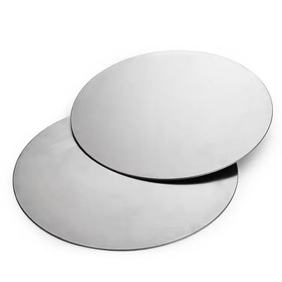 1000 3000 5000 Serie Ronde Aluminiumlegering Plaat Schijf Op Maat Gemaakte Cirkel Hoge Vlakheid Braamvrije Rand Voedselveilig