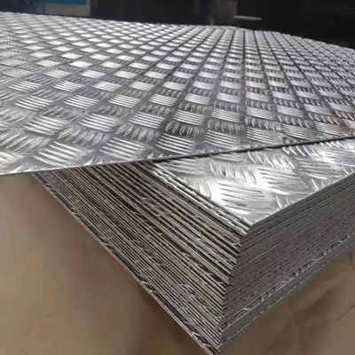 6061 1100 3003 5052 Aluminium diamanten loopvlak plaat geïmpregreerd Aluminium gekabelde plaat