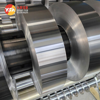 Smoke Duct 8011 O Temper Aluminum Foil Roll 0.08x60-80mm Slitting Wrap