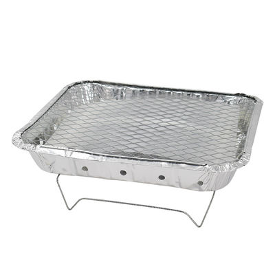 Eenmalige steenkoolgrill 48x31x6cm Instant Mini Houtskool BBQ Grill