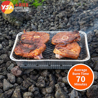 Mini Houtskool Grill 26.5x19.5x8cm Grill Draagbare Houtskool Kleine Grill