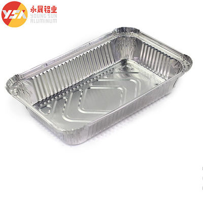 8389 Aluminiumcontainer 210*140*38mm Serveringsplaten 800ml 1000 stuks