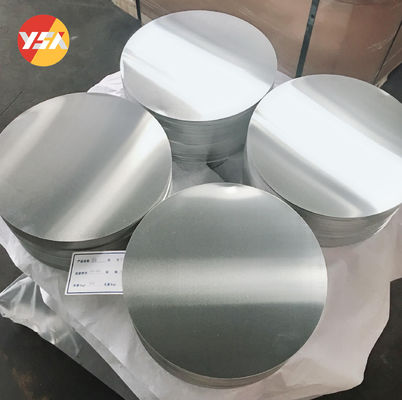 Aanpasbaar 1050 1060 3003 Aluminium cirkelplaten Afrika Midden-Oosten Aanpassing Grootte Hoog vlakheid Burr Free Edge Food Grade