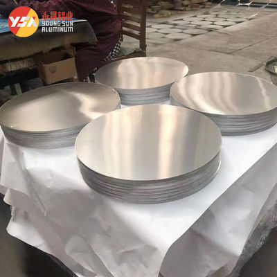 80-1500mm Aluminum Circle Mill Finish Customized Disc Industrial Custom Size High Flatness Burr Free Edge Food Grade