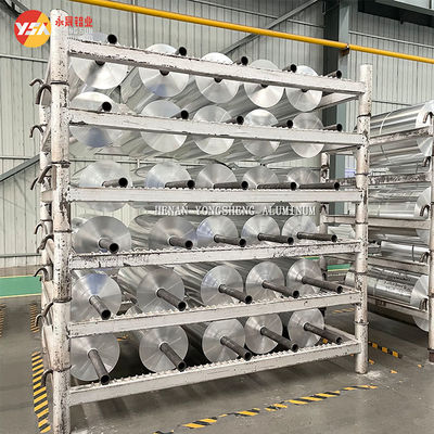8011 Dubbel Nul Aluminiumfolie Rol 0,006 mm Voedselveilige Verpakkingsfolie