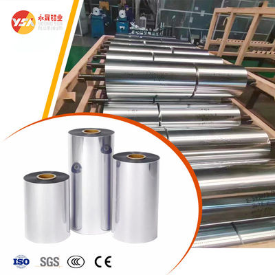 Laminated Food Packaging Aluminium Foil Roll 0,006-0,2 mm Punching Processing Service