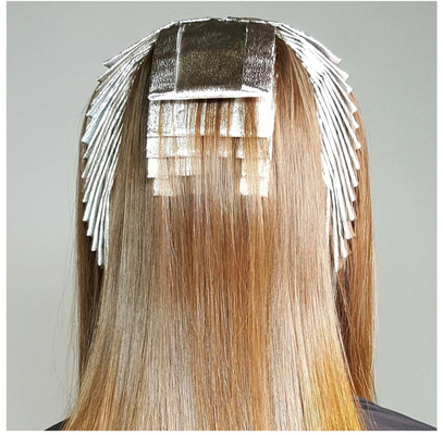 Aluminiumfolierol voor kappers 8011 3003 Salon haarkleurfolie 0,011 mm Eenvoudig te scheuren Aangepaste breedte