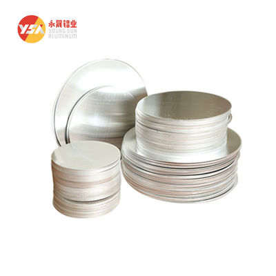 Glanzige niet-stick aluminium schijven cirkels aangepaste diameter hoge vlakheid Burr Free Edge Food Grade