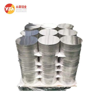 A1050 A1060 A1070 A1100 A3003 Aluminium cirkels ambachtelijke kookplaten maatmaat Hoog platte oppervlakte Burr-vrij rand voedselkwaliteit