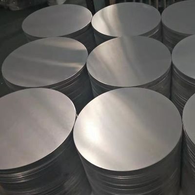Persoonlijke Aluminiumplaat Cirkel 80mm 1000mm Cirkelplaat Persoonlijk formaat Hoog vlakheid Burr Free Edge Food Grade