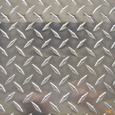 Douanebesnoeiing 1xxx 3xxx 5xxx 6xxx 8xxx Diamond Embossed Aluminum 1.0mm