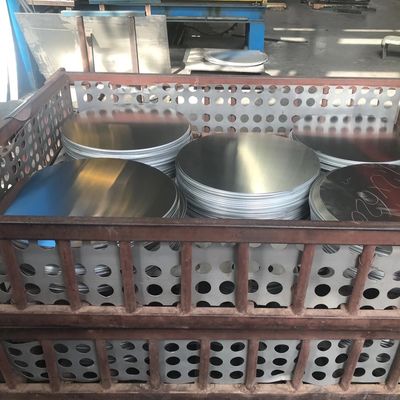 3000-serie 3003 aluminium cirkel hard anodiseren emailleren aangepast formaat hoge vlakheid braamvrije rand voedselveilig
