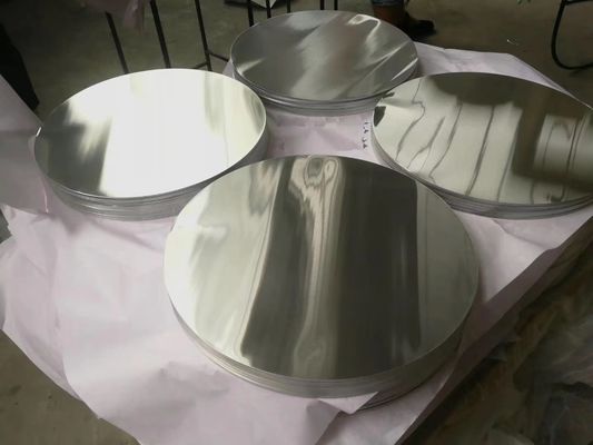 Alloy 1050 Disk Circle Aluminum Round Pan Cookware Custom Diameter High Flatness Burr Free Edge Food Grade