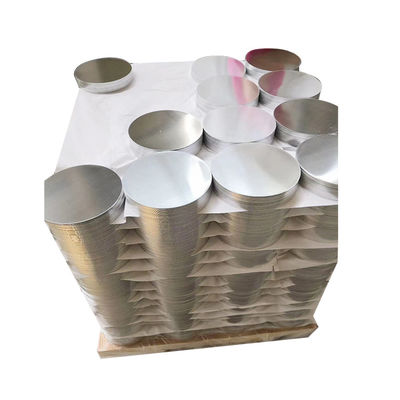 Verkeersbord Aluminium schijf 1050 1100 5754 Gereedschap op maat Hoog vlakheid Buigvrij rand Voedselkwaliteit