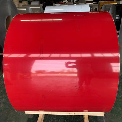 De A1060a3003 Kleur bedekte de Vooraf geverfte Bui van de Aluminiumrol T3 met een laag