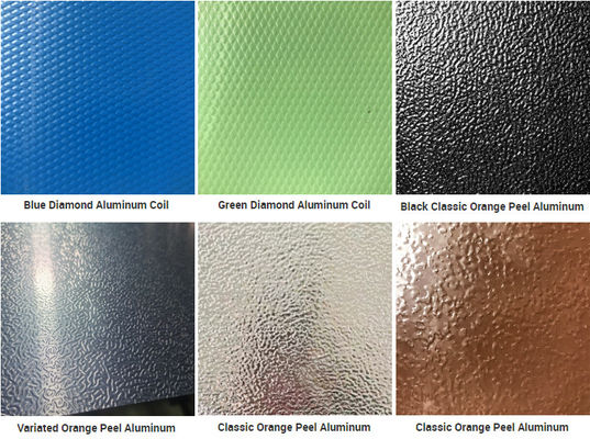 Het in reliëf gemaakte Blad van het Oppervlaktebehandelingsaluminium scheurde Randponsen voor Decoratie