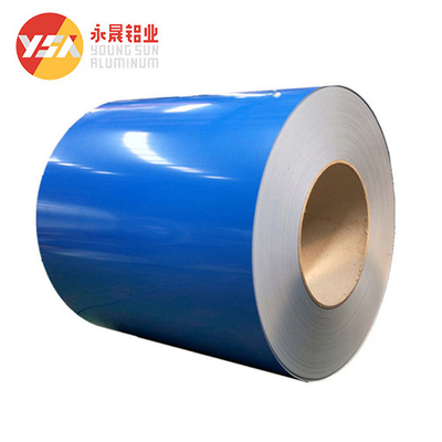 1060 1050 1100 de Pvc Vooraf geverfte van het het Aluminiumblad van de Deklaagkleur Met een laag bedekte Rol Kleur voor Goot