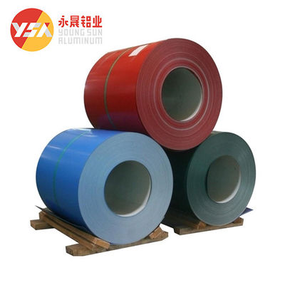 PE PVDF die 6.0mm Rol van het het Blad de Anti Alkalikleur Met een laag bedekte Aluminium van het Kleurenaluminium schilderen