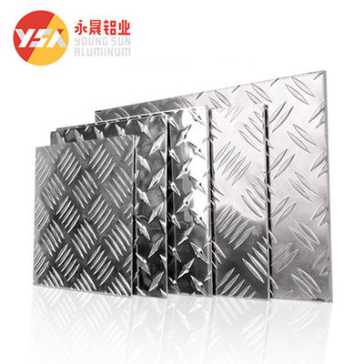 Aluminium Geruite Plaat 5 Bars 3 Bars 4x8-Aluminiumdiamond plate embossed aluminum sheet