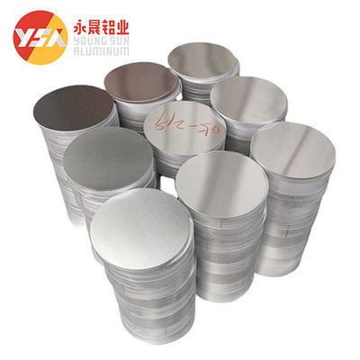 A3003 Aluminium schijf molen afwerking coating Pan Non Stick Custom Size High Flatness Burr Free Edge Food Grade