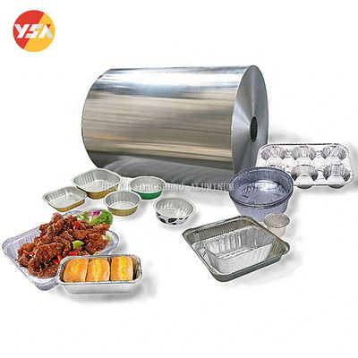 8-50 micron 8011 aluminiumfolierol voor het vormen van bakjes, geschikt voor levensmiddelen, vochtbestendige folie