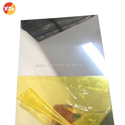 1060 H12 Spiegel Aluminium Verlichting Reflecterende Aluminium Plaat Spoel Met Film