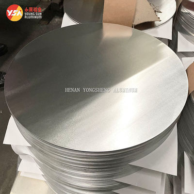 80-1000mm Aluminium Cirkel 0.13-6.5mm 3003 Aangepaste Maat Hoge Vlakheid Braamvrije Rand Voedselkwaliteit Dieptrekken