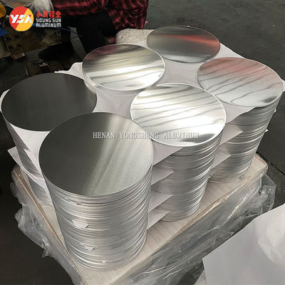 1050 1060 1100 3003 Aluminium schijf Ronde cirkel Kookwaren Lichten Op maat gemaakte grootte Hoge vlakheid Burrvrij rand Voedselkwaliteit