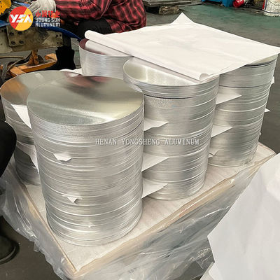 0,55 mm 1060 aluminium cirkel O H temper schijf keuken aangepast formaat hoge vlakheid braamvrije rand voedselkwaliteit