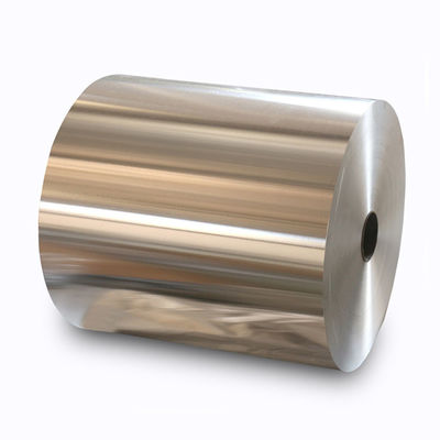 Zilveren aluminiumfolie velrol 0,006-0,02 mm dikte aangepaste breedte coil